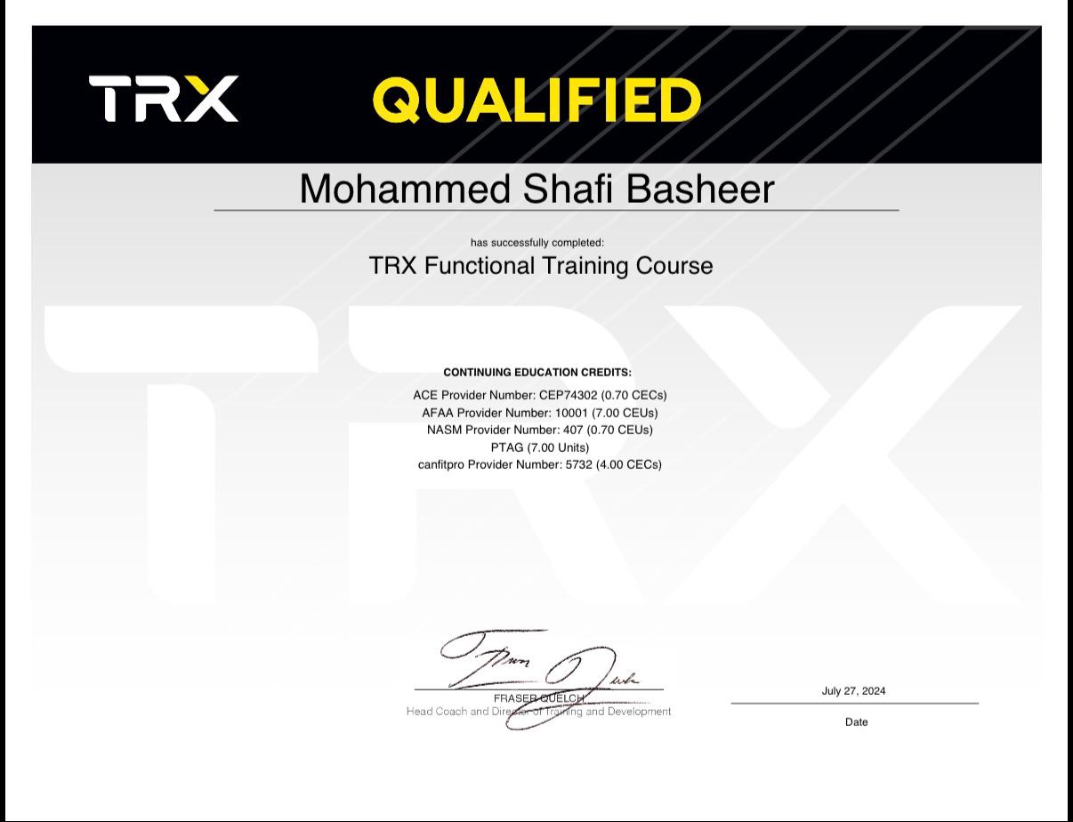 TRX Functional Fitness